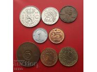 Mixed lot of 8 coins