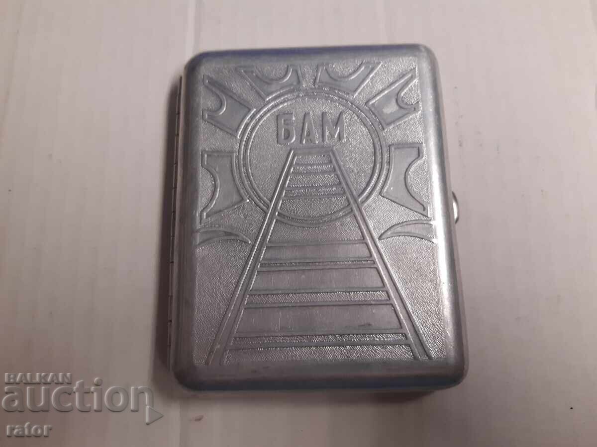 Παλιά ταμπακιέρα ΒΑΪΚΑΛΟ - ΑΜΟΥΡΣΚΑ ΜΑΓΙΣΤΡΑΛΑ, ΕΣΣΔ. ΣΠΑΝΙΑ!