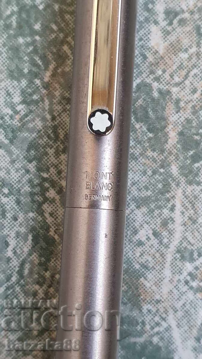 Auction  Montblanc Metal Pen - Excellent Condition