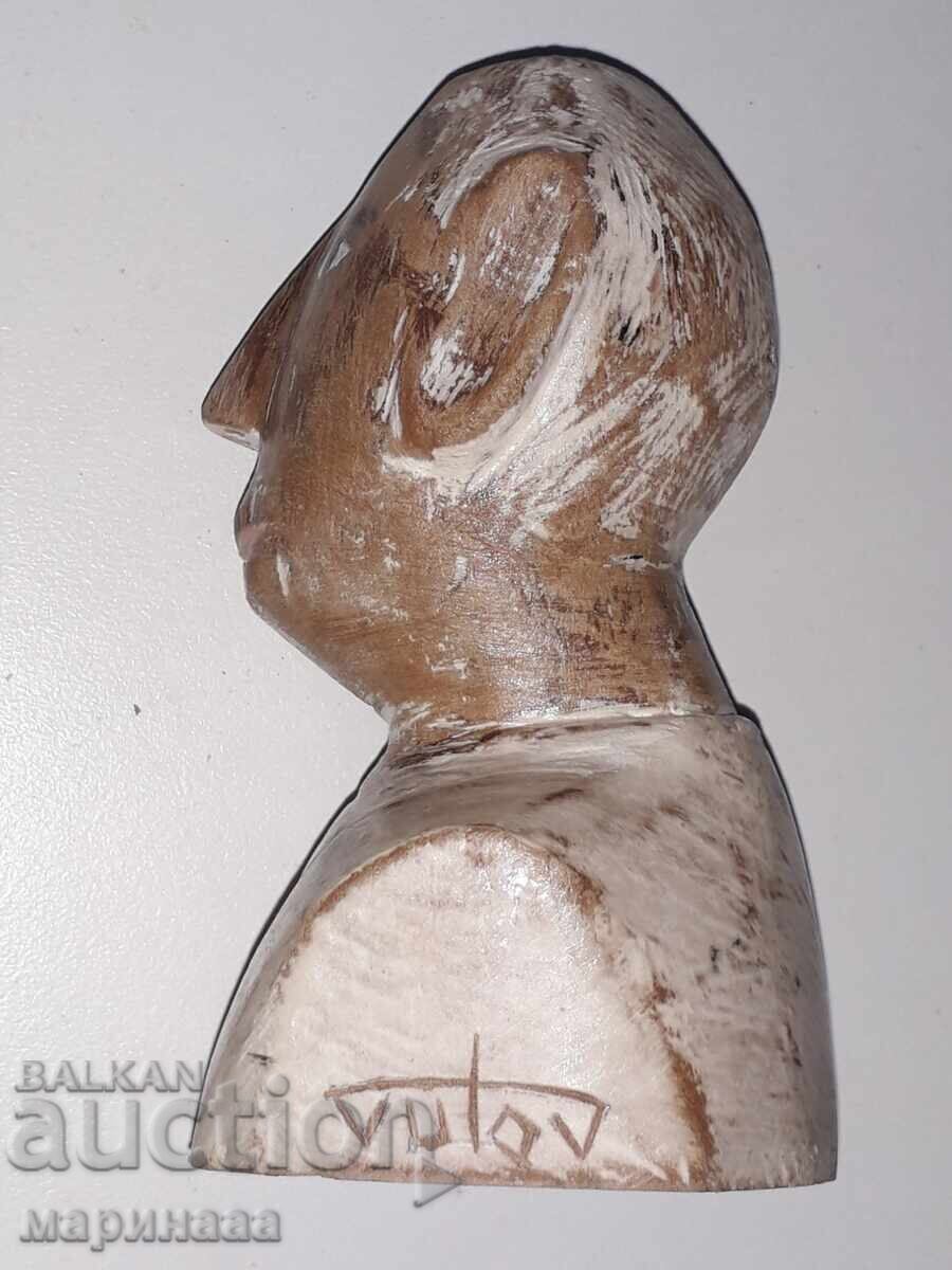 AUTHOR'S WOOD CARVING