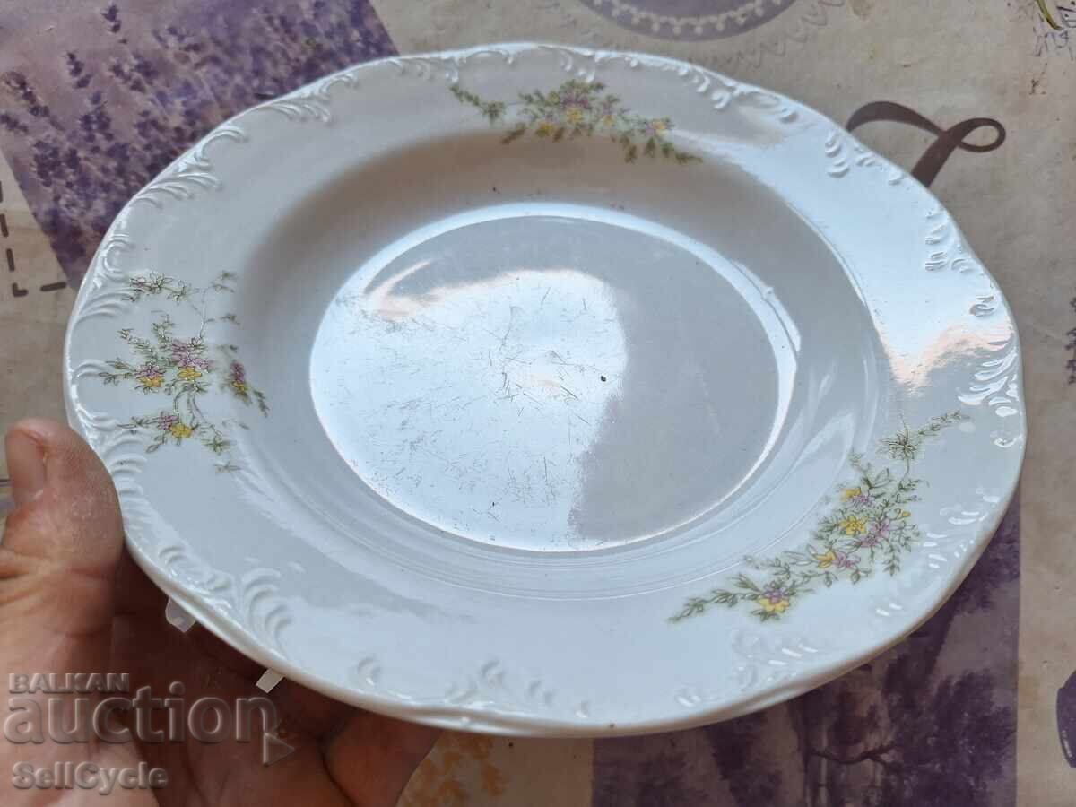 ✅BULGARIAN PORCELAIN PLATE - RAZGRAD❗ with price 0.01 BGN | € 0.01