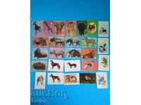 Колекция ретро  календари 26 бр.животни и птици