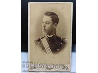 1893, BUTGAS, ROYAL PHOTO CARD - Officer, PHOTO- J. KOKINOS