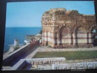 ΝΕΣΕΜΠΡ. Μεσαιωνική εκκλησία. Παλιό καρτ ποστάλ