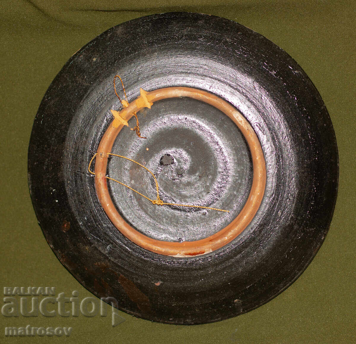 Χειροποίητο διακοσμητικό κεραμικό πιάτο - 7