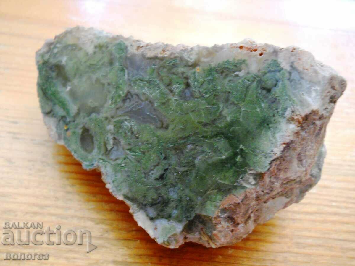 Παράδοση Ποώδης αχάτης (τέλειο γυαλιστικό)