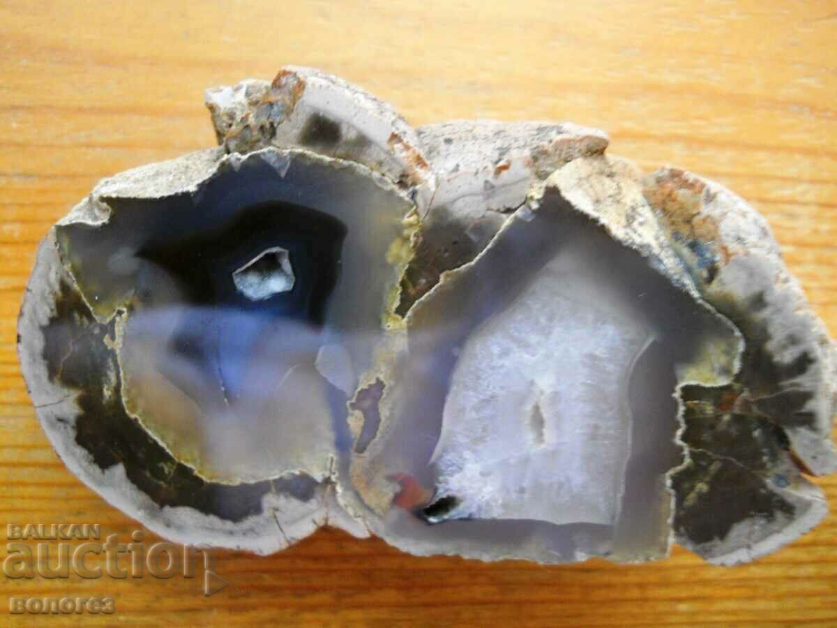 Auction  Agate lithophysis (perfect polish)