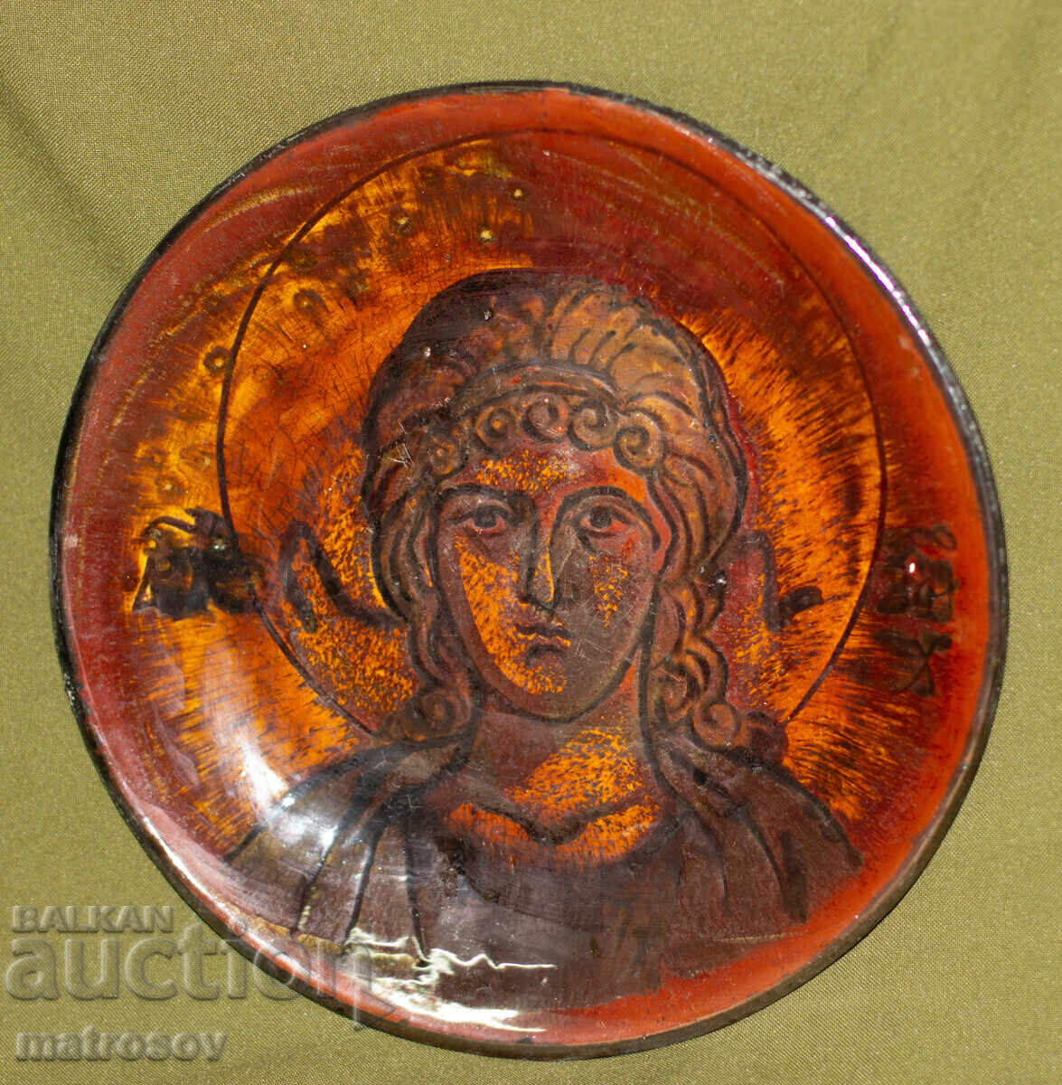 Χειροποίητο διακοσμητικό κεραμικό πιάτο με τιμή 120.00 BGN | € 61.36