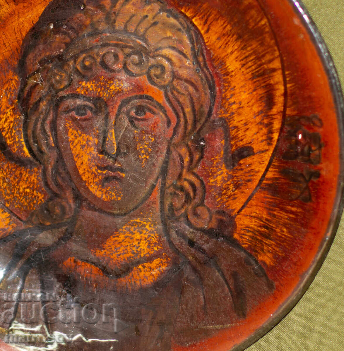 Χειροποίητο διακοσμητικό κεραμικό πιάτο - 5