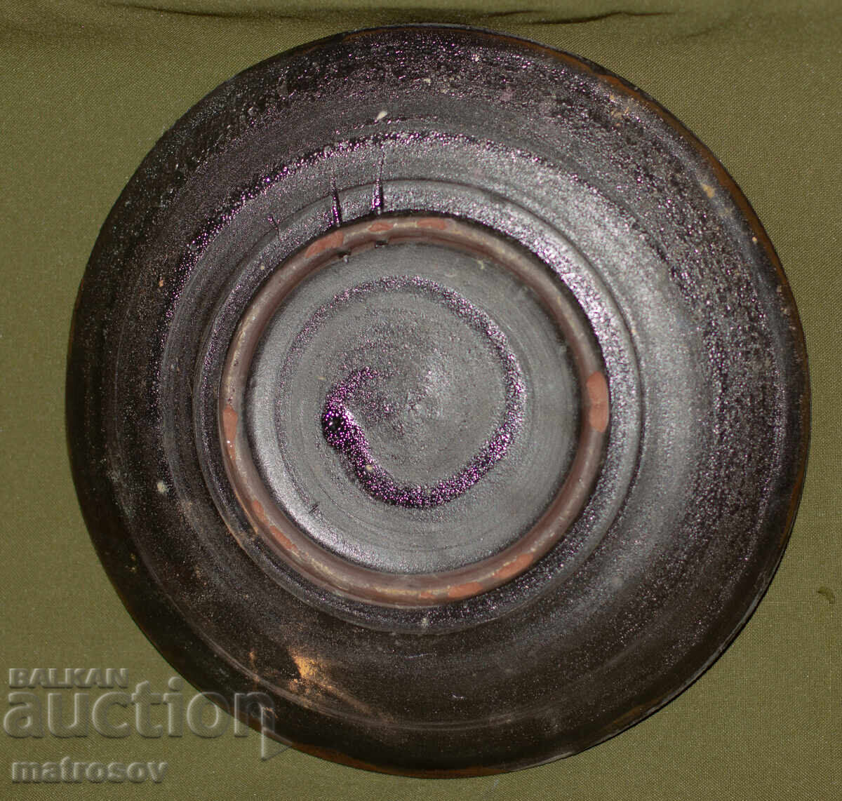 Χειροποίητο διακοσμητικό κεραμικό πιάτο - 7