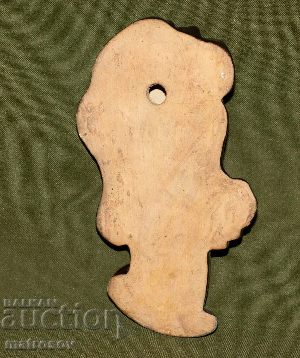 Декоративна керамична фигура, женски портрет - 6