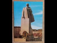 Postcard - Sofia city, V.I. Lenin Monument
