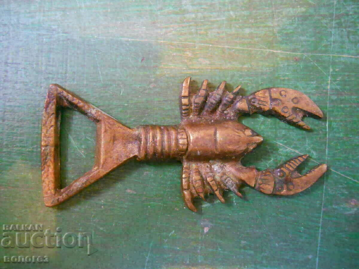 Old bronze bottle opener Old bronze bottle opener