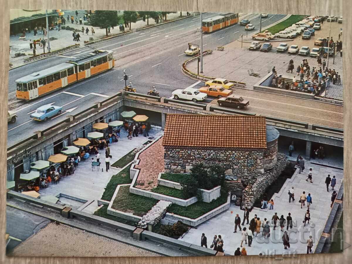 Postcard - Sofia, Church of St. Petka Samardzhiyska Postcard - Sofia, Church of St. Petka Samardzhiyska