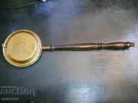 Dispozitiv vechi din alamă pentru încălzirea patului - Anglia