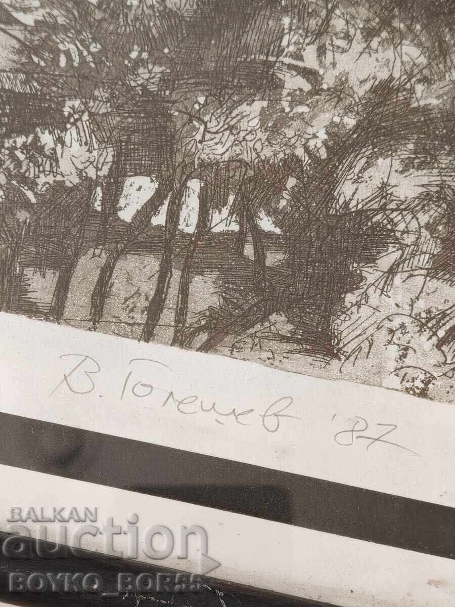 Old Painting Graphic Art. Artist Valentin Goleshev with price 139.00 BGN | € 71.07