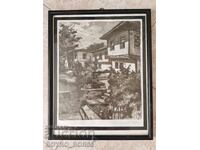 Old Painting Graphic Art. Artist Valentin Goleshev