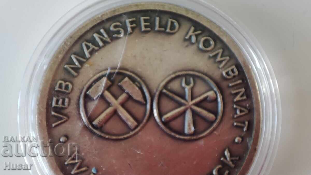 Доставка на Плакет, Германия (ГДР) миньор, шахта, рудник