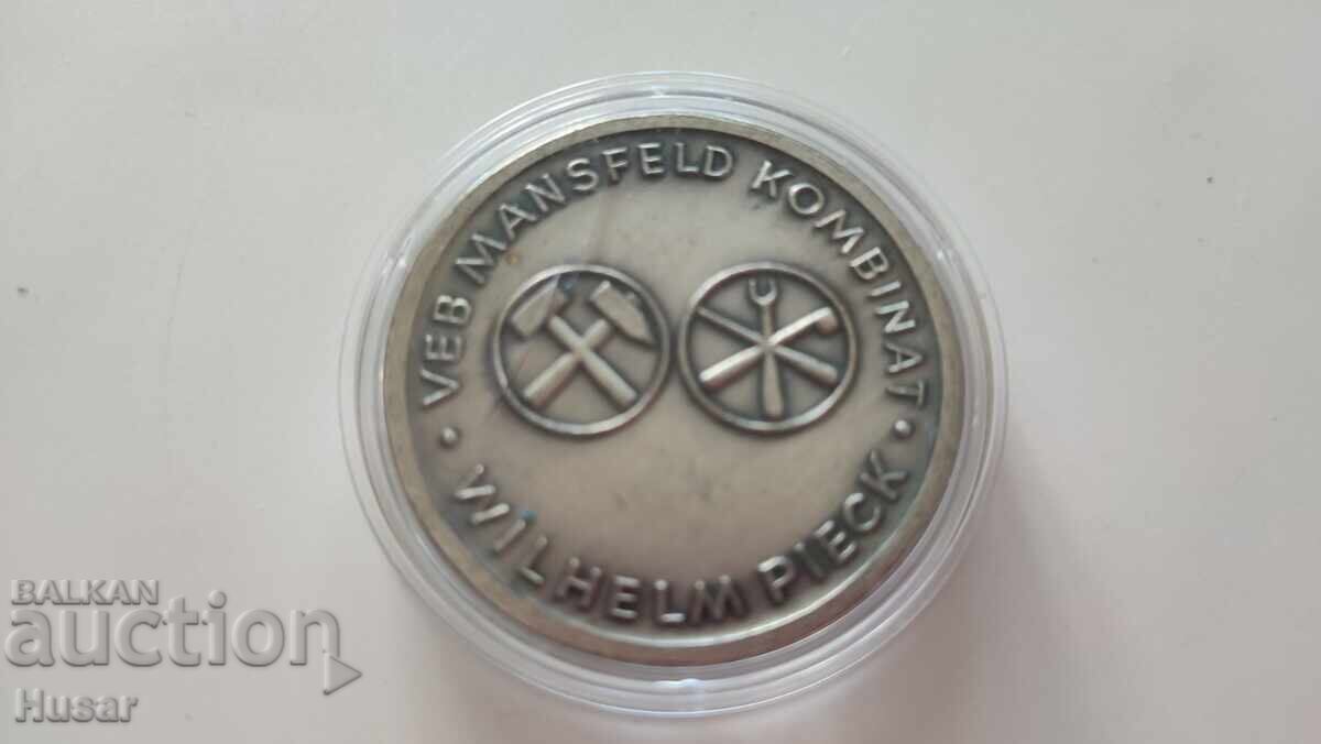 Плакет, Германия (ГДР) миньор, шахта, рудник - 6