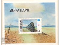 1986 Сиера Леоне. „Ameripex '86“ - американски влакове. Блок