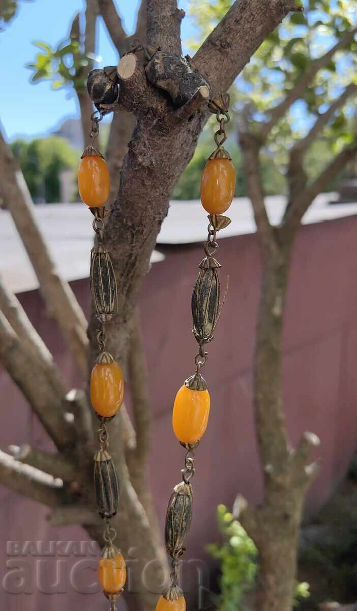 Rare Renaissance Women's Jewelry with Amber Necklace Cord with price 75.00 BGN | € 38.35 Rare Renaissance Women's Jewelry with Amber Necklace Cord with price 75.00 BGN | € 38.35