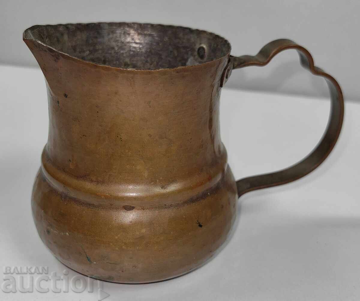 Copper Jug, Small Jug, Cezve (Turkish Coffee Pot), Honey Vessel, Jug - 5 Copper Jug, Small Jug, Cezve (Turkish Coffee Pot), Honey Vessel, Jug - 5