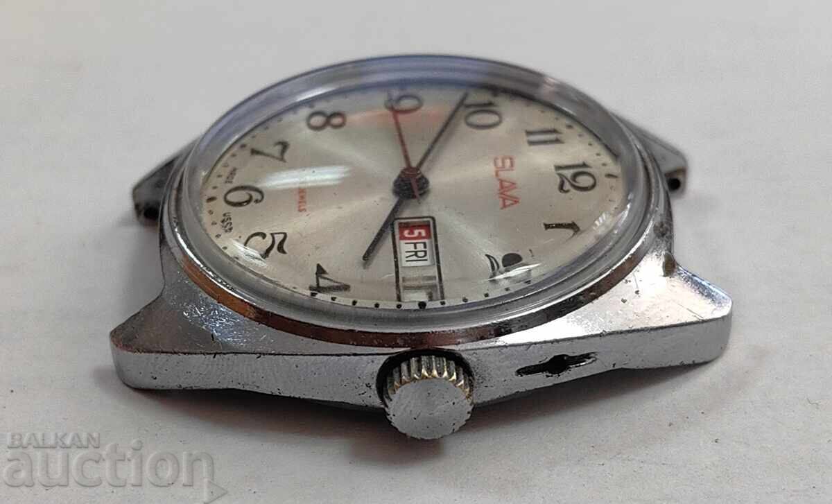 SLAVA СЛАВА СССР МЪЖКИ ЧАСОВНИК - 6 SLAVA СЛАВА СССР МЪЖКИ ЧАСОВНИК - 6