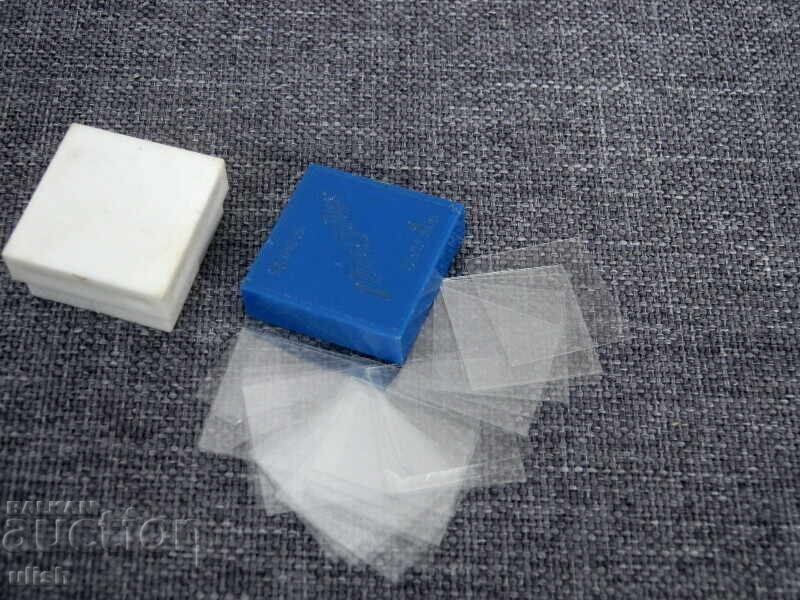 Set of old Ilmglas 18x18mm glasses with price 10.00 BGN | € 5.11 Set of old Ilmglas 18x18mm glasses with price 10.00 BGN | € 5.11