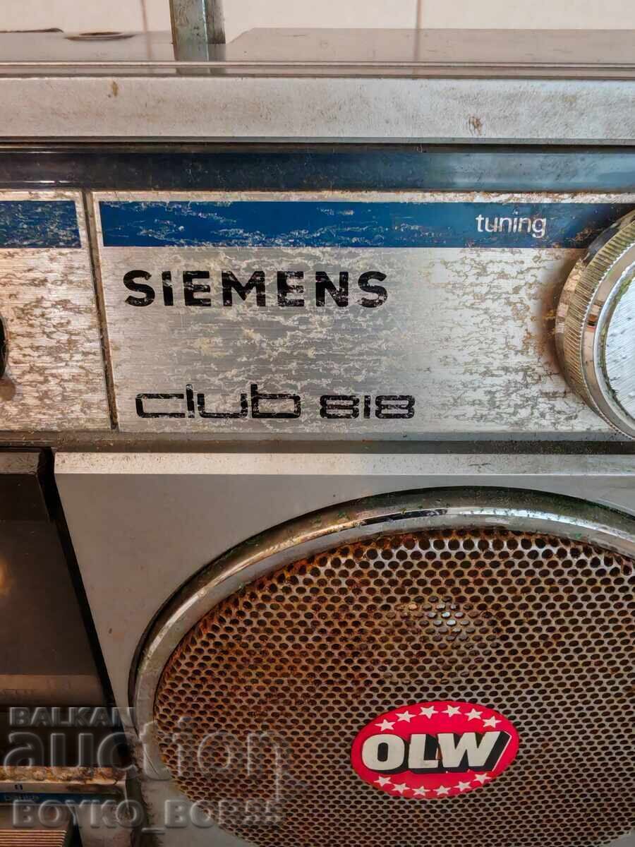 Delivery of Dual Cassette Radio Cassette Recorder SIEMENS CLUB 818 Delivery of Dual Cassette Radio Cassette Recorder SIEMENS CLUB 818