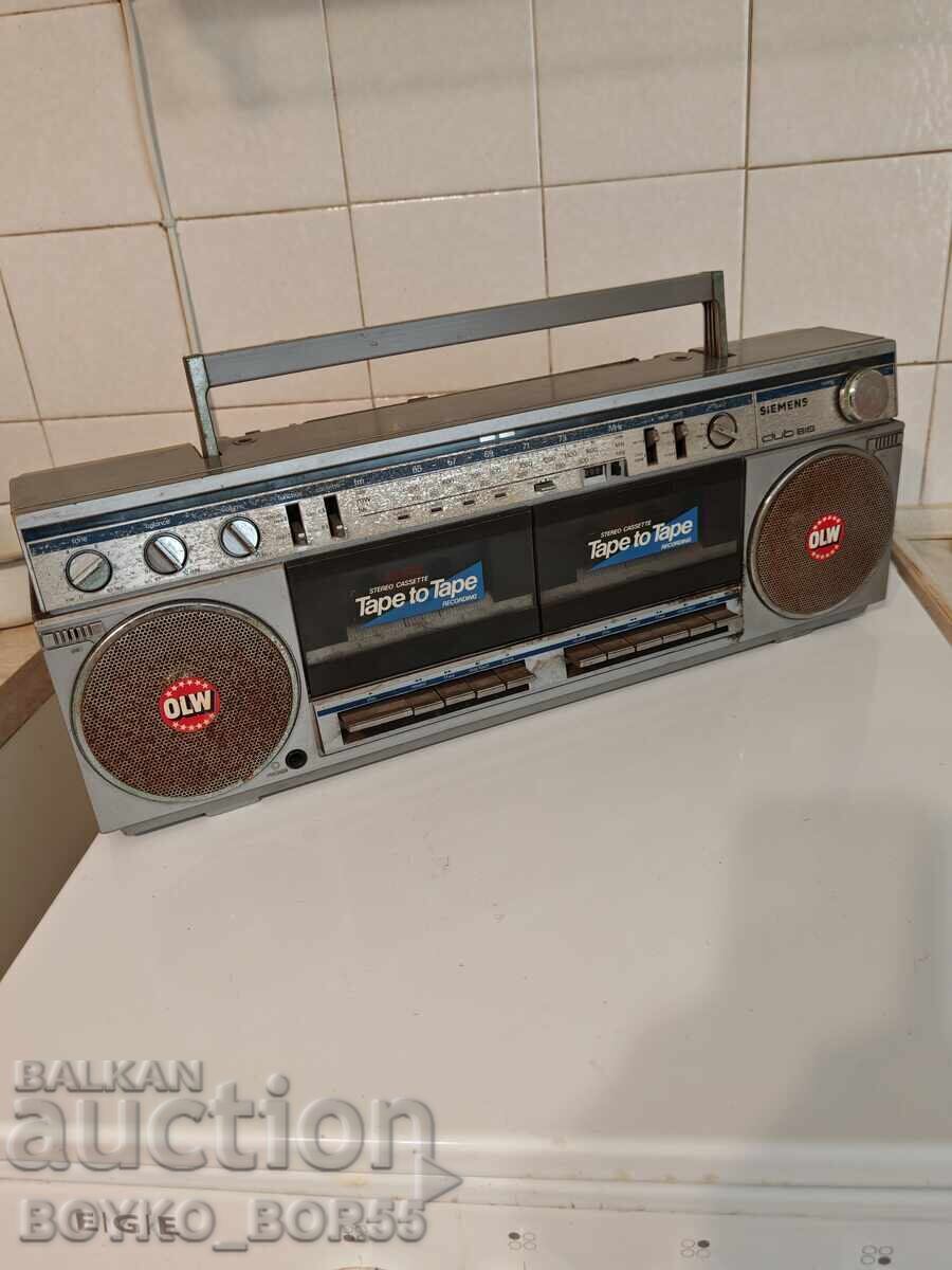 Dual Cassette Radio Cassette Recorder SIEMENS CLUB 818 Dual Cassette Radio Cassette Recorder SIEMENS CLUB 818