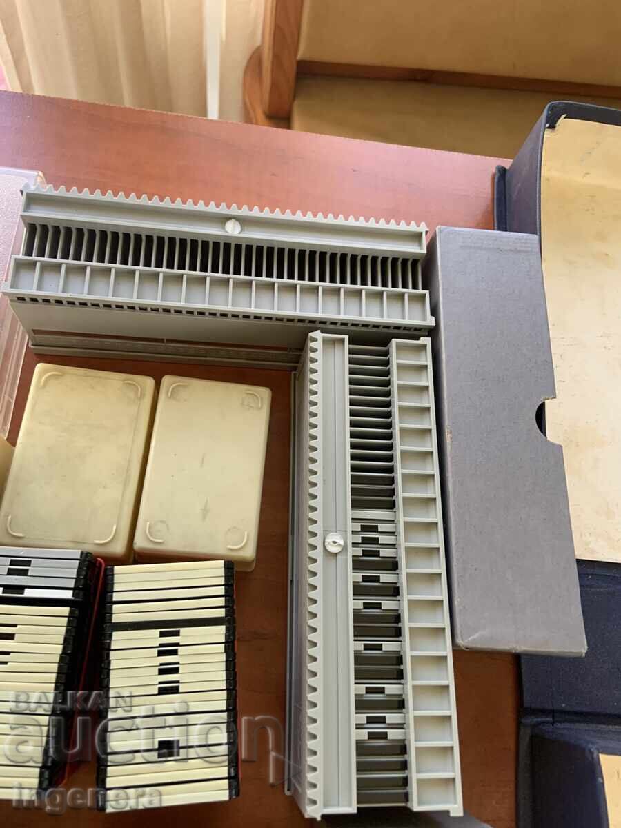 Delivery of SLIDES FRAMES NEW AND FULL BOXES ORIGINAL FOLDER