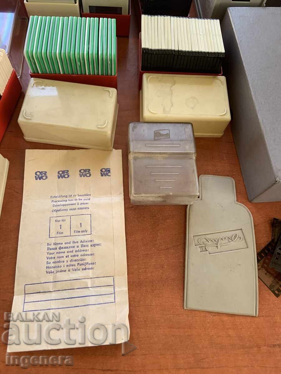 SLIDES FRAMES NEW AND FULL BOXES ORIGINAL FOLDER - 6