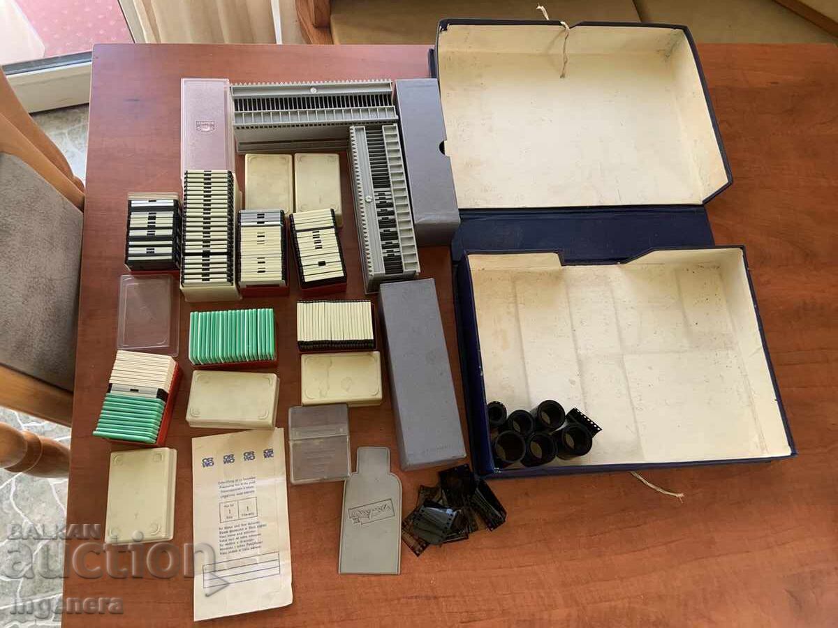 SLIDES FRAMES NEW AND FULL BOXES ORIGINAL FOLDER