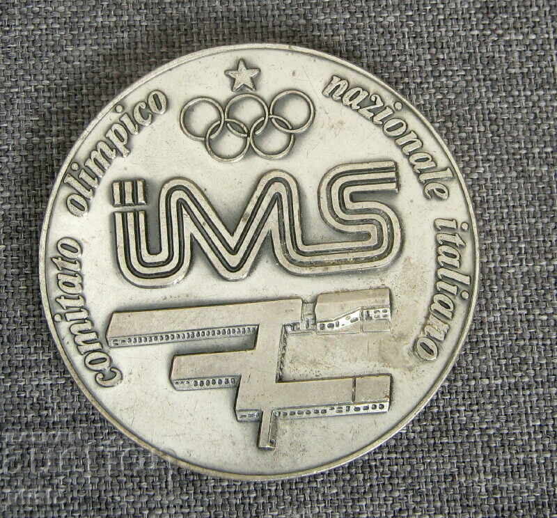 Παλαιά Ολυμπιακή Επιτροπή Ολυμπιάδα Ιταλία Μετάλλιο Πλακέτα με τιμή 30.00 BGN | € 15.34