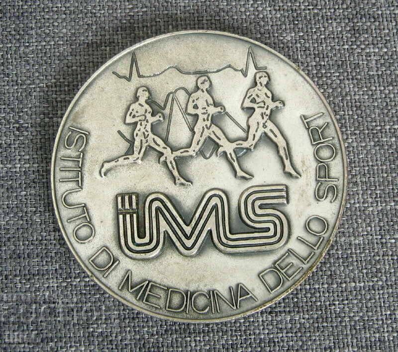 Παλαιά Ολυμπιακή Επιτροπή Ολυμπιάδα Ιταλία Μετάλλιο Πλακέτα