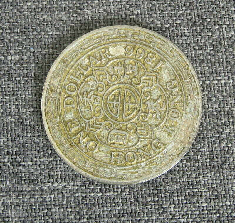1 Hong Kong dollar 1866