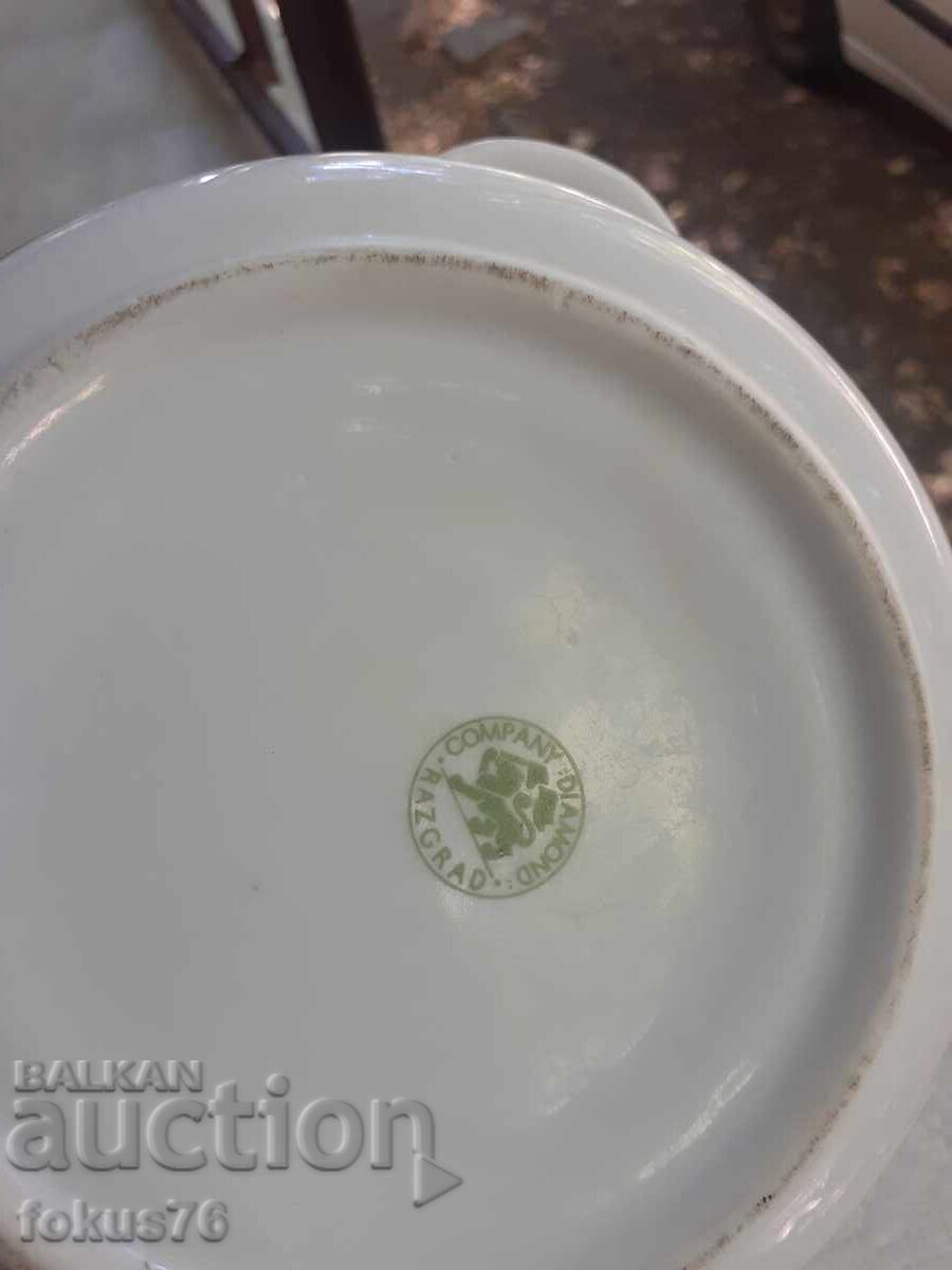 Delivery of Old small children's soup bowl - Bulgarian porcelain