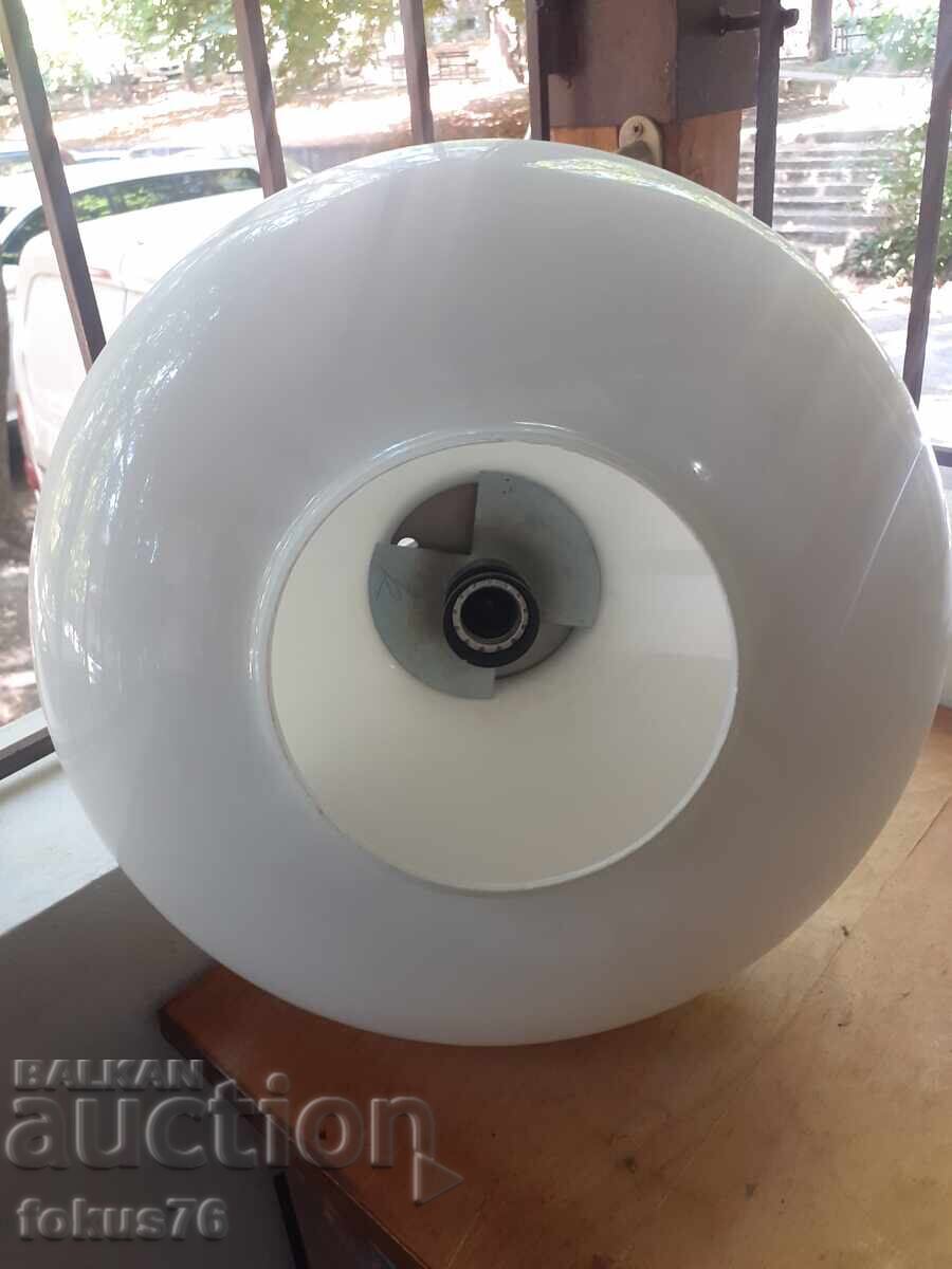 Auction Old Bulgarian chandelier lampshade from the socialist era Auction Old Bulgarian chandelier lampshade from the socialist era