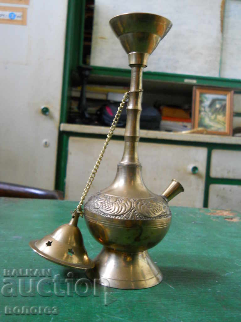 Auction  Old Ottoman bronze vessel