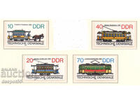 1986. RDG. Vagoane de tramvai istorice