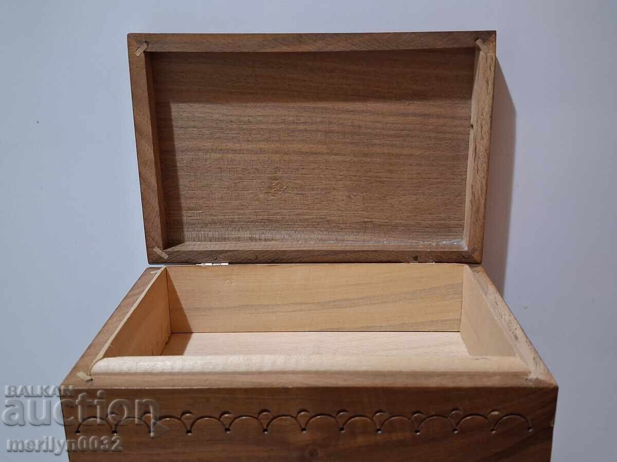 Κουτί κοσμημάτων ξυλόγλυπτο - 5
