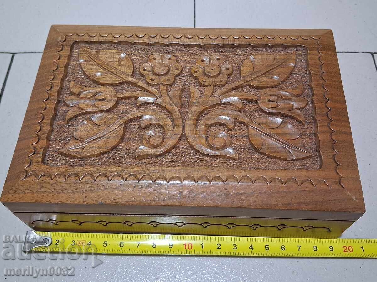 Κουτί κοσμημάτων ξυλόγλυπτο - 7