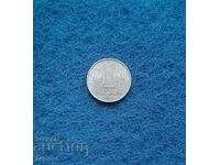 1 марка ГДР 1977 с гланца