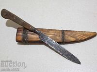 Caracalla with a sheath for the smallest shepherd mignon horn knife