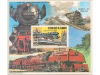 1981. Djibouti. Locomotives. Block