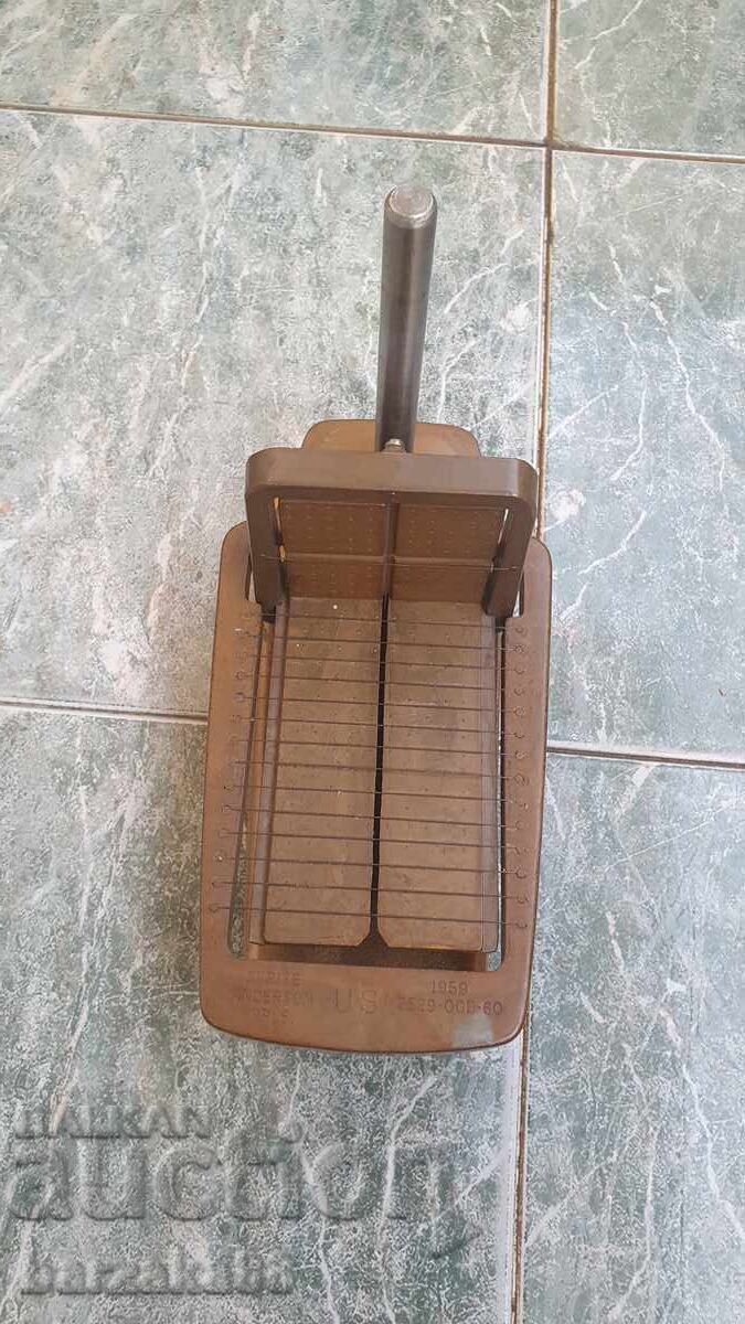 Παλιά μηχανή κοπής βουτύρου USA 1959 Παλιά μηχανή κοπής βουτύρου USA 1959