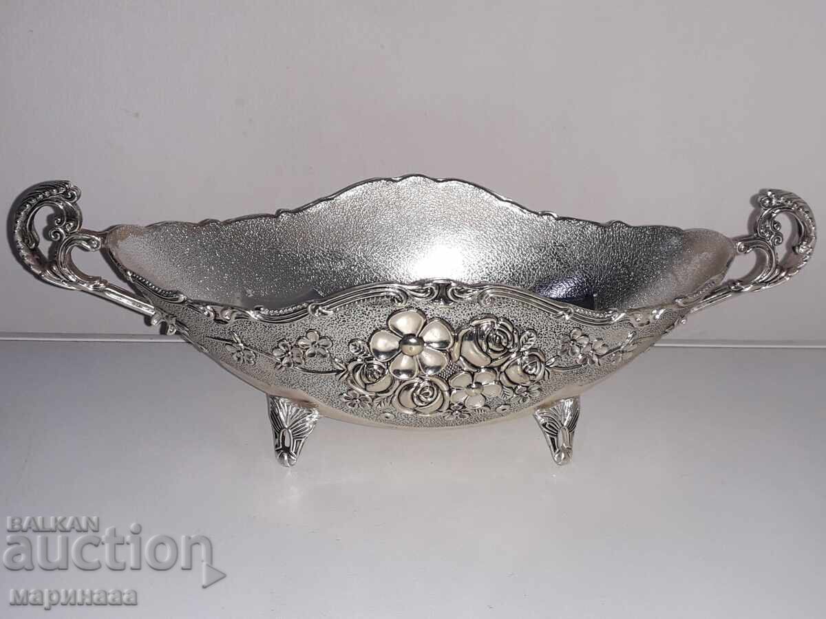 Licitație FRUCTIERĂ VECHE. ARGINTAT ZAMAC