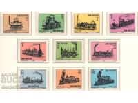 1964. Σαν Μαρίνο. Παλιά Λοκομοτίβες