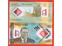 NAMIBIA 60 $ issue - 2025 POLYMER NEW UNC