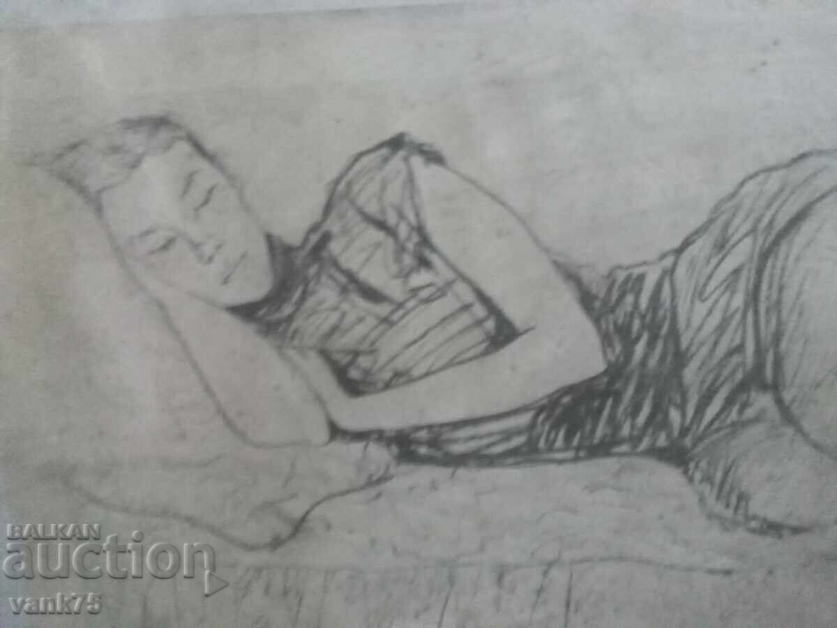 Παλιά ζωγραφισμένη εικόνα